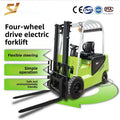 Electric Forklift Small Driving Hydraulic Loading And Unloading Lifting And Handling Warehouse Stacker