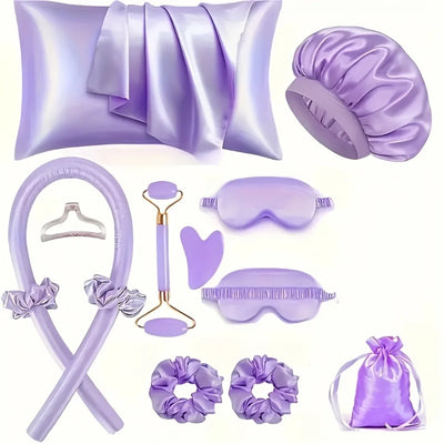 Styling Kit Heatless Silk Curler with Sleeping Mask | SAMAG