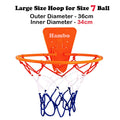 Mute Bouncing Basketball W/ Cover Men Size 7#(29.6in) | SAMAG