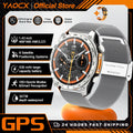 2026 New Military Smart Watch Men Built-in GPS 530mah Bluetooth Call 3ATM Waterproof Barometric Altimeter Sports Smart Watches