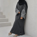 Women's Traditional Muslim Abaya Maxi Dress Boho Vintage | SAMAG