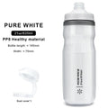 RIDERACE Bicycle Water Bottle Insulated Thermal 610ml Outdoor Sport Cycling Dual Layer Portable MTB Road Bike Cold Water Kettle
