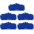 Washable Cotton Helmets Band 5 Pack  Sweatband Washable Sweatband Reusable Sweat Absorber Blue /Gray/ Black R2LB