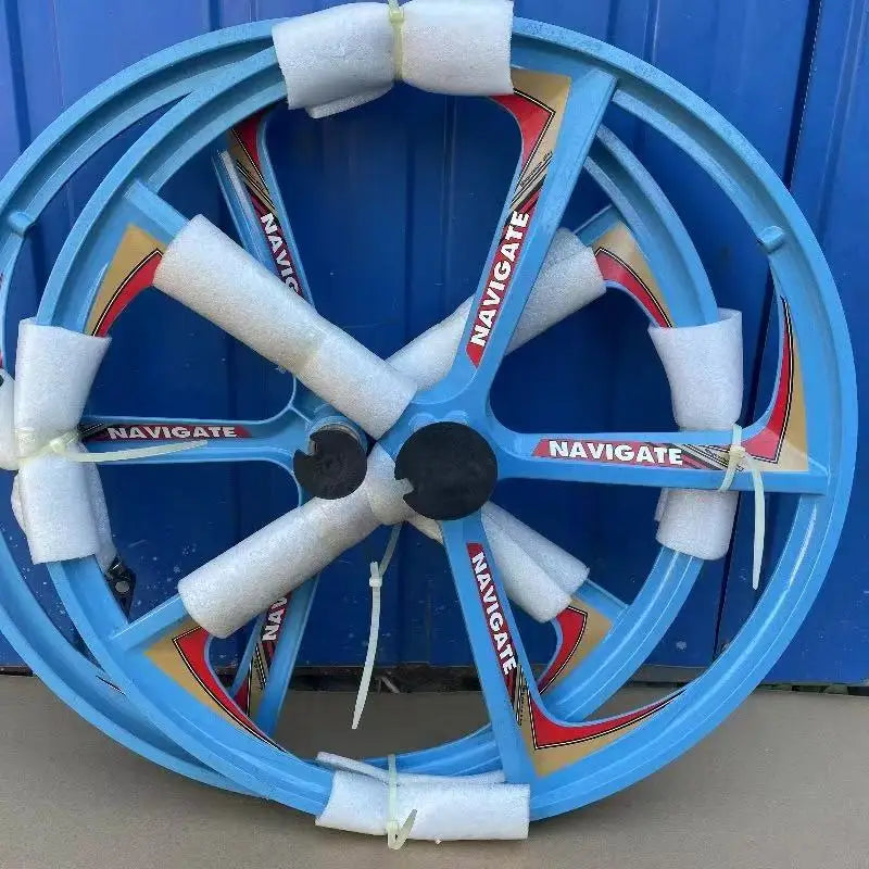 24/26 inch bicycle wheel hub magnesium alloy material integrated wheel hub disc brake maximum tire width 2.35