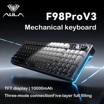 AULA F98Pro V3 Tri-Mode Wireless Gaming Keyboard | SAMAG