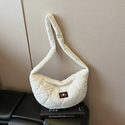 New Texture Simple Hobo Bags Women Leisure Shopping | SAMAG