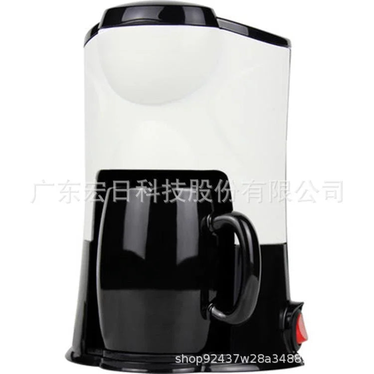 300W Small Household Palm Coffee Machine Kitchen Appliances Office Freshly Ground Coffee Tea Maker Drip Type 220V-240V