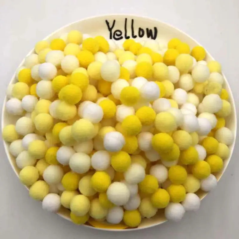 20/100/200/300/500pcs Cat Toys Cute Funny Stretch Plush Ball Cat Toy， Ball Creative Colorful Interactive Cat Puff Balls Chew Toy