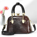 2025 New Luxury Handbags Women Bags Designer Crocodile Pattern Ladies Boston Shoulder Bag High Quality Womens Casual Tote Bag