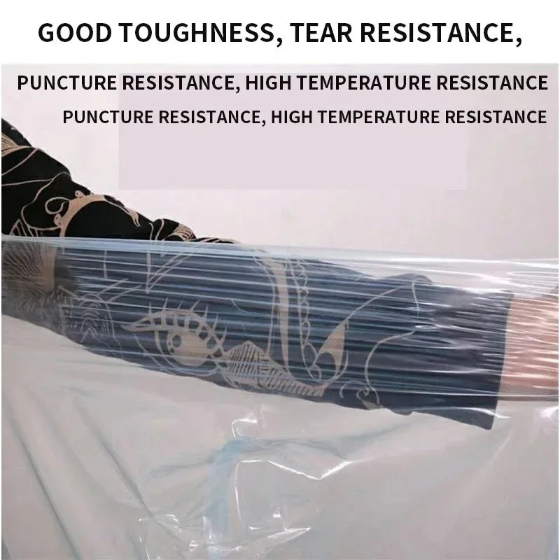 Thick Transparent PVC Tarp Heavy Duty Waterproof Weatherproof Cover for Outdoor Patio Garden Balcony Greenhouse and Rain Shelter
