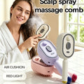Electric Hair Brush for Anti-Frizz Detangling with Spray, Red Light Therapy & Retractable Teeth Scalp Massage,2026 Upgraded