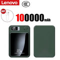 Lenovo 500000mAh Magnetic Wireless Power Bank Portable Fast Charger For Magsafe Auxiliary Battery For Xiaomi Huawei iphone