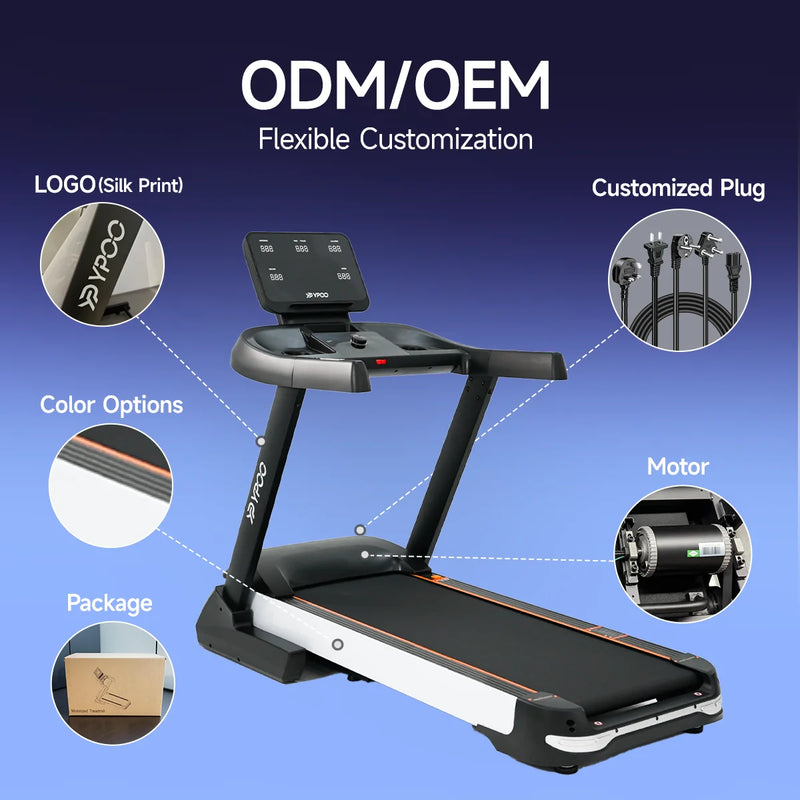 New Design Treadmill Display Screen 1 - 18km/h Automatic - View 5 | SAMAG