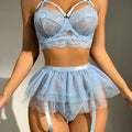 Sexy Lingerie Erotic Underwear Set Transparent Porno Lace Sexy Bra And Panty Garter Set Lingerie Sexy Hot Erotic Sleepwear
