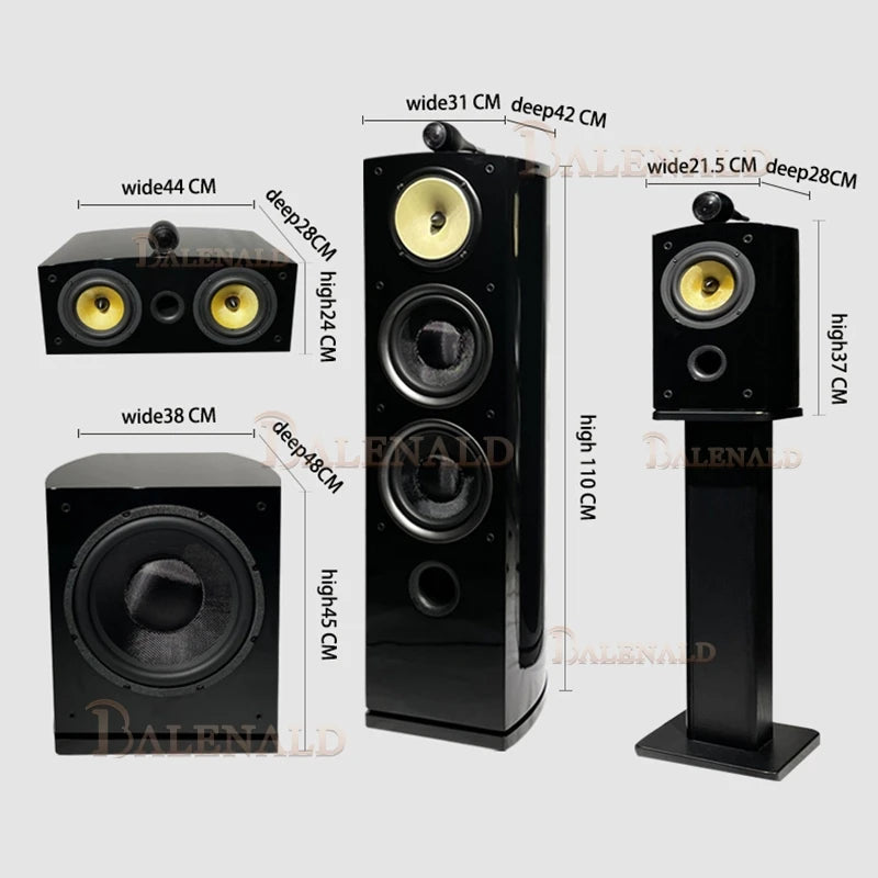 Home Theater  Nautilus Hifi Speaker 5.1/7.1 Home Bluetooth Audio Subwoofer Home Theater