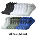 Pairs Ankle Socks Men Women Breathable Mesh Cotton | SAMAG