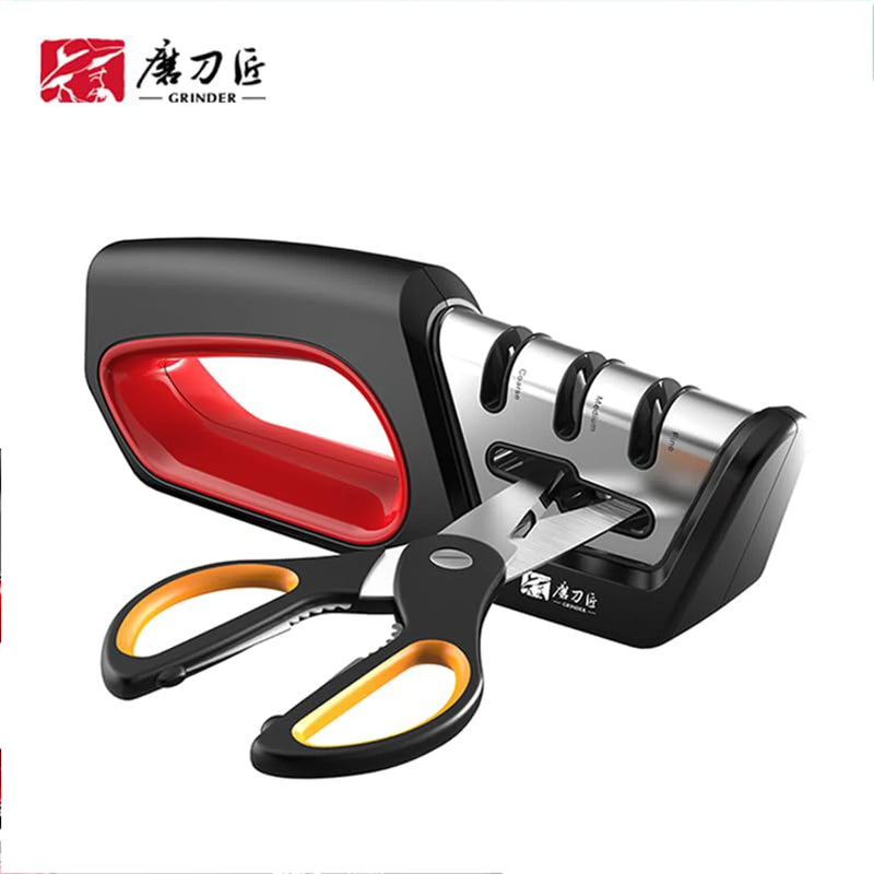 Four in One Kitchen Sharpener Restores Serrated Blade - View 5 | SAMAG