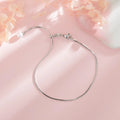 VENTFILLE 925 Sterling Silver Thai Silver Bracelet for Women Vintage Geometric Heart Love Lucky Punk Jewelry 2023 New Dropship