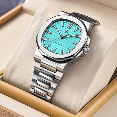 PAGANI DESIGN 40MM Men's Watches Luxury Automatic Watch For Mechanical WristWatch Stainless Steel Sapphire glass | SAMAG