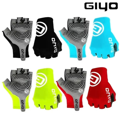 Giyo Half - finger Gloves Anti - slip Bicycle Mitten Fabric | SAMAG
