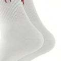 5/10/20 Pairs of Men's Crew Socks with Spider Pattern | SAMAG