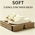 Women's Slippers Non-Slip Slides Summer Fashion Slippers Women's Sandals Outdoor Indoor Shoes Men Slides Casual Thick-sole EVA
