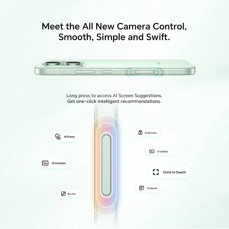 New Global Version HONOR 600 Lite 5G Smartphone 8GB+256GB 6.6'' AMOLED Screen 108MP Main Camera 6520 mAh 45W SuperCharge NFC