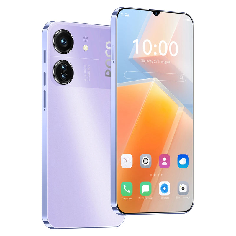 HOT Global Version X8 Pro Original High Quality 5G Standby 6.8"HD Dual Card Intelligent System 6800mAh Battery