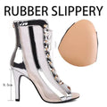 2024 New Sexy Women Black Thin High Heels Party Stilettos Jazz Dance Ladies Shoes Latin Dancing Street Sexy Stiletto