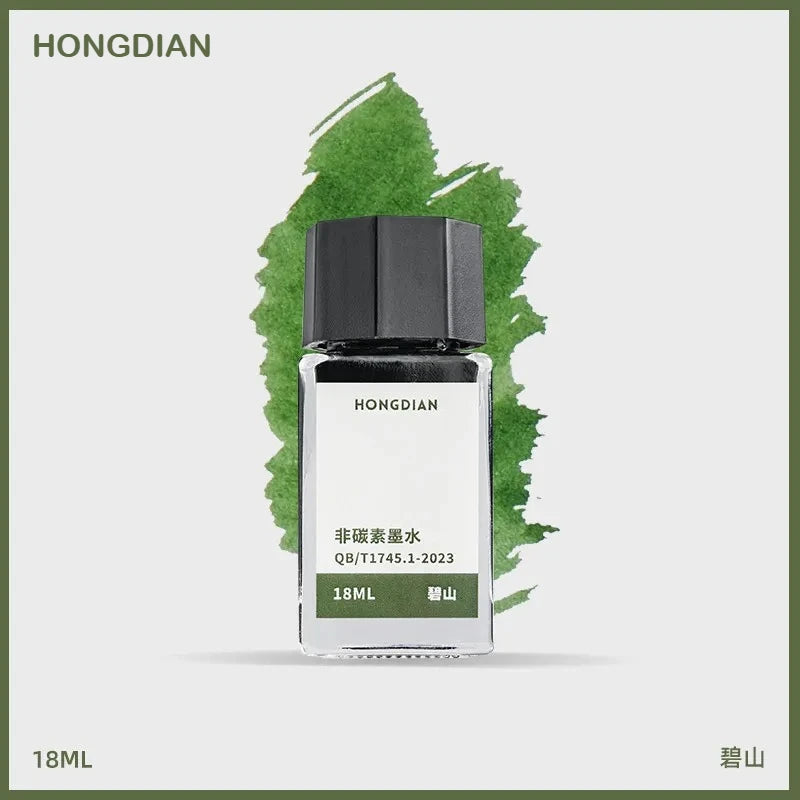 HONGDIAN 18ml 16 Colors Fountain Pens Ink Pen Refill Inks Colored Writing Ink For JINHAO MAJOHN Office School Supplies