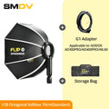 SMDV Flip 20 24 28 Quickly Release Parabolic Out Door Softbox for A1 Godox V1 AD100PRO V860II AD200 Flash Soft Box