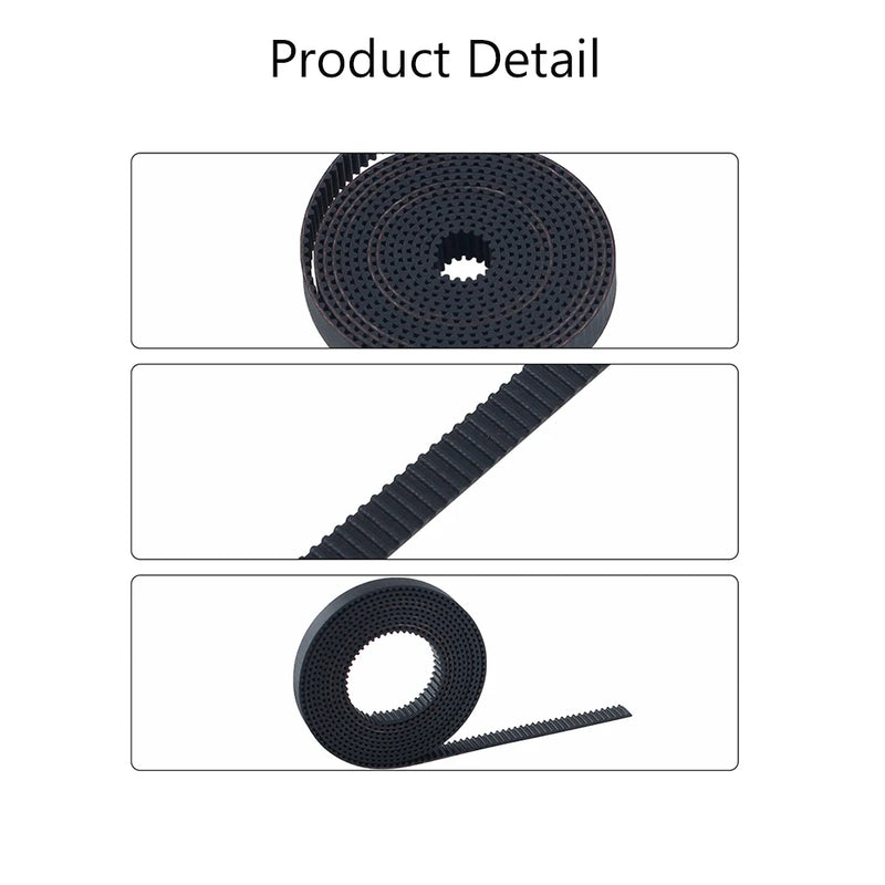 For P2S FOR 3D Printer Belt Wear Resistant Replacement Parts For 3D Printer XY-Axis Belt Kit Open Timing Belt 3D Printer Parts