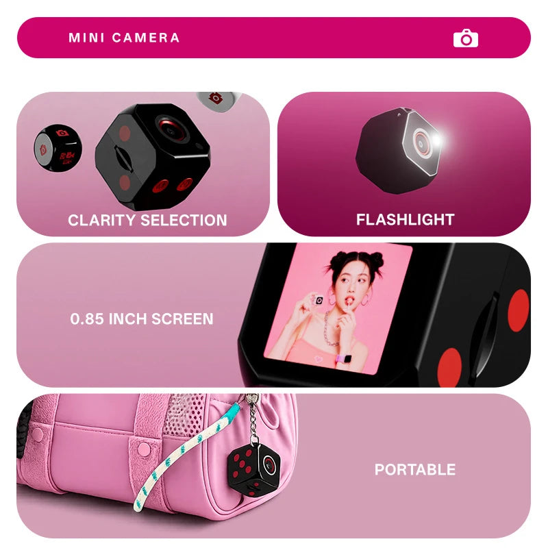CCD Retro Mini Digital Camera For Student Campus Photography High-definition 1080P Video Recording Disguised Camera Accessories
