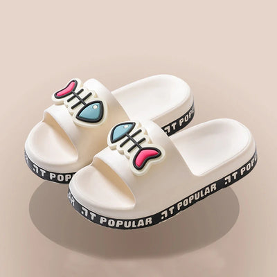 Casual Women's Slippers Home Designer Summer Sandals Fashion Bathroom Platform Woman Shoes Elegant Indoor Outdoor Beach Slides