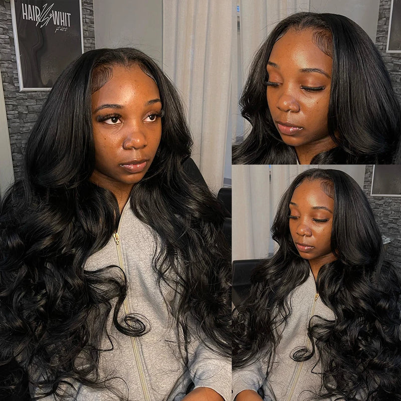 30 Inch Body Wave 13x6 Hd Lace Frontal Wig Human Hair Brazilian Pre Plucked Lace For Women 13x4 Lace Front Wigs 4x4 Closure Wig