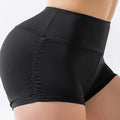 Women's High Waist Butt Lifting Sports Shorts, Sexy Tummy Control 3 Inch Hot Pants, Breathable Summer Yoga Fitness Shorts