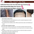 Bone Straight Vietnamese Human Hair Lace Frontal Wig Super Double Drawn Natural Black Human Hair Wigs Preplucked HD Lace Wig