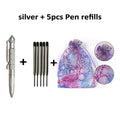 1-2pcs Multifunctional Mini Pocket Anti-skid Signature Tactical defensa personal Pen Outdoor Sports Camping Self-defense Supplie