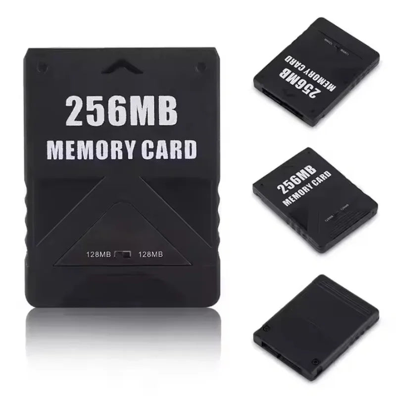 Memory Card 8M/16M/32M/64M/128M/256M for PS 2 Extended Card Save Game Data Stick Module for PS2 Console