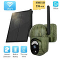 4MP 4G/WIFI Solar Security Camera Wireless Outdoor WiFi Human/Animal Detection 2-Way Talk IP66 Waterproof Wildlife Solar Camera