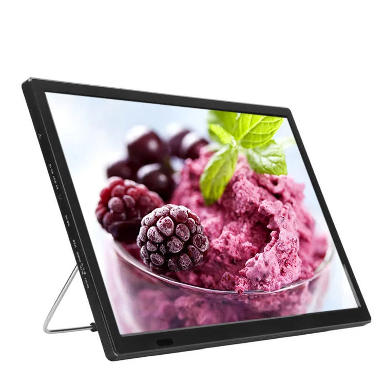 15.4 Inch Portable LCD TV Rechargeable 1800mAh Battery Digital Television Car Vehicle Home TV