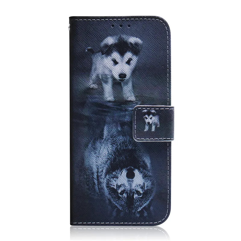 For Xiaomi Redmi A5 Case 173mm Animal Leather Wallet Phone Case on for Xiomi Redmi A5 Flip Stand Cover RedmiA5 A 5 Coque Fundas