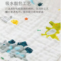 Gauze six-layer small towel pure cotton Class A baby gauze face towel burp towel seersucker bath towel saliva towel