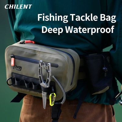 LINNHUE Fishing Tackle Waterproof Bag Outdoor Waist Fanny | SAMAG