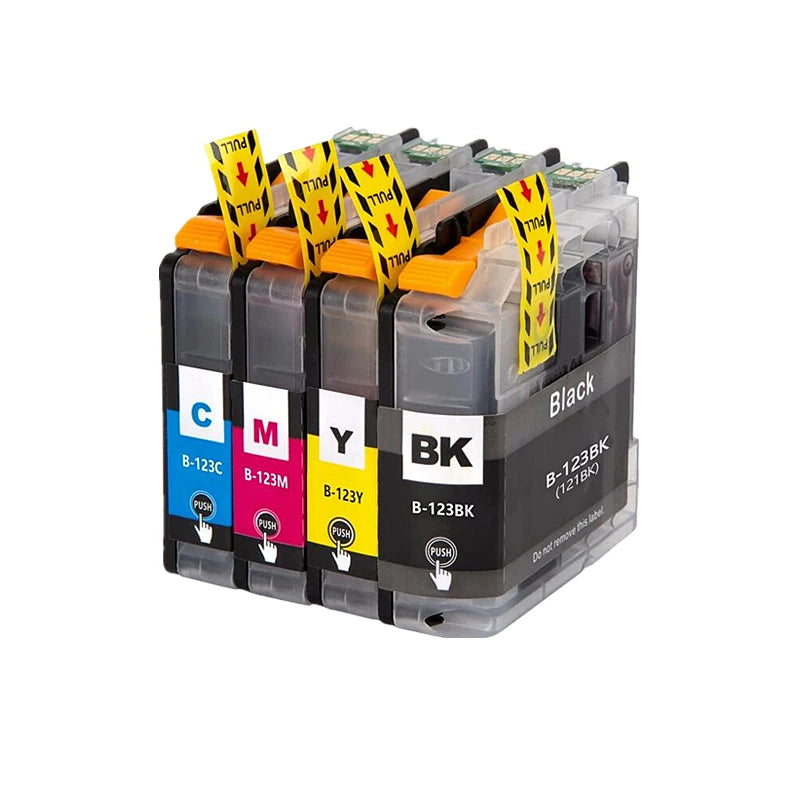 LC123 LC-123 LC 123 XL LC123XL Ink Inkjet Cartridges For Brother MFC J4410DW J4510DW J4610DW J4710DW J470DW J6920DW