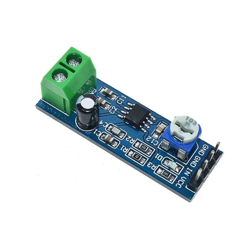 LM386 audio power amplifier module 200 times gain amplifier board mono power amplifier 5V-12V Input