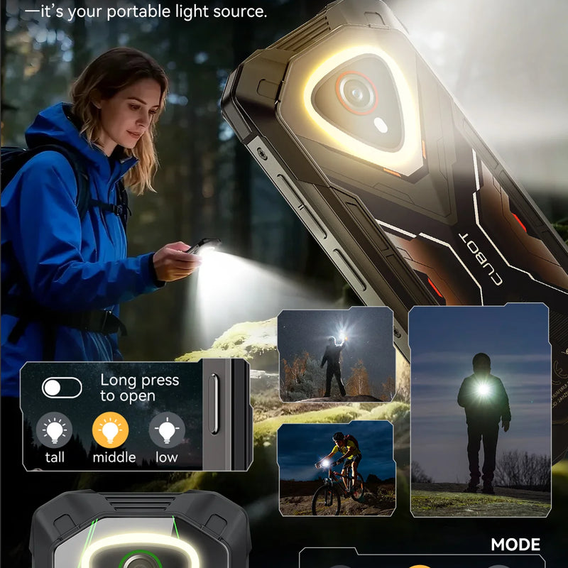 Mini Smartphone Android 15 Cubot KingKong MINI 4, 4.7-Inch Screen, 90Hz, 4700mAh Battery, Up to 20GB RAM+256GB ROM, Phone, NFC