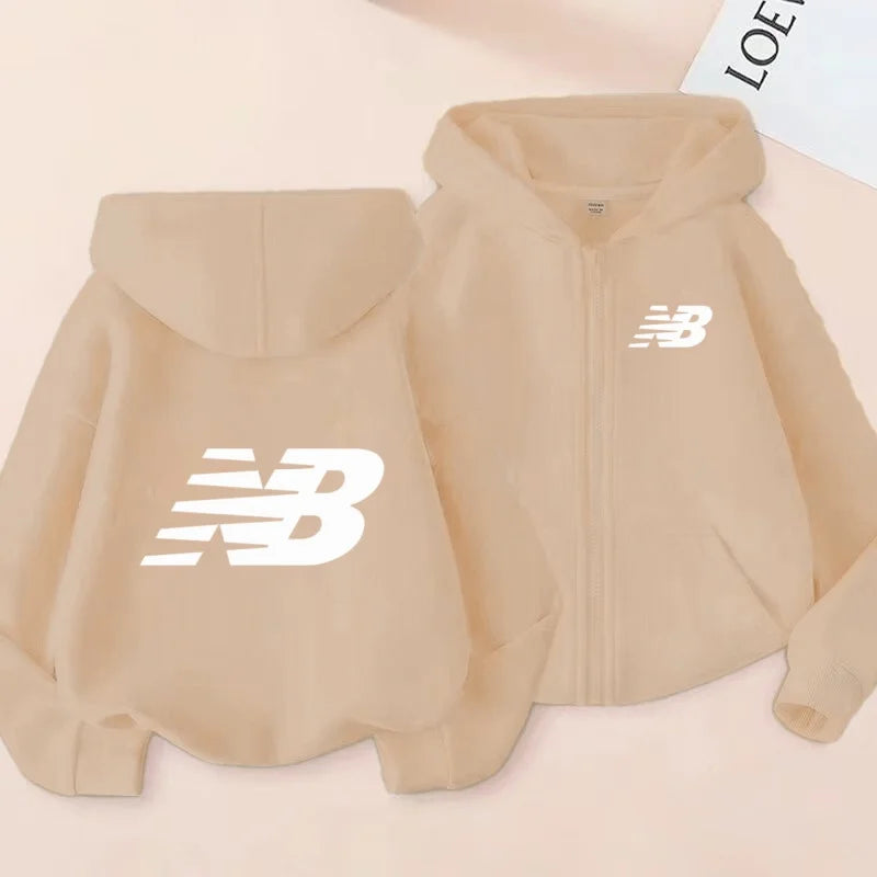 New Children's Sport - style Zipper Hooded Sweatshirt - View 10 | SAMAG