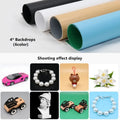 SANOTO 30cm Photography Table Top Light Box Portable Softbox Photo Studio Shooting Tent Kit With 72 LED Lights and 6 Backdrops