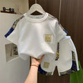 Korean Clothes for Children Boys T-shirt Shorts 2-piece | SAMAG